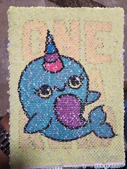 STYLE.LAB Magic Sequin Narwhal/One of a Kind Reveal Journal - Picture 3 of 12
